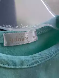 3M | OUTLET- .Set 2 bodys MC turquesa y verde limón- YAMP! - Talle 3 meses - comprar online