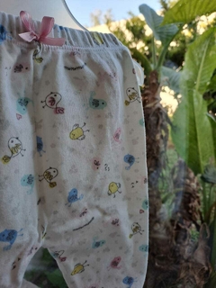 1/3M | Ranita c volados atras, blanca c pollitos de colores - miniMIMO - Talle XS (1a3 meses) - comprar online