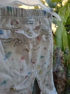 1/3M | Ranita c volados atras, blanca c pollitos de colores - miniMIMO - Talle XS (1a3 meses) en internet