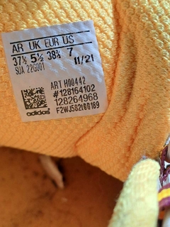 Zapatillas deportivas c plataforma , blanca bordó y amarillo - ADIDAS - Talle 37 en internet
