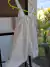 Vestido c bretel blanco de algodón c estrellas plateadas - Talle 1 año - comprar online