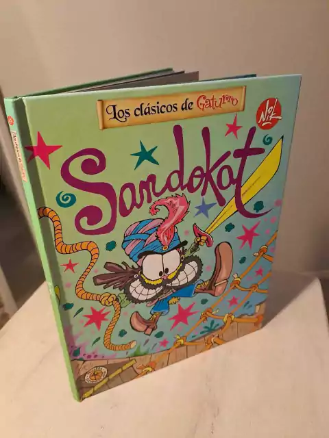 Libro: "Sandokat, los clásicos de Gaturro" -