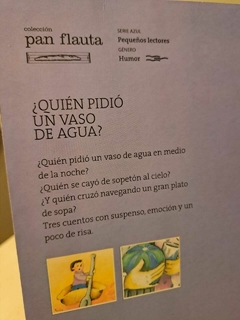 Libro: ¿Quién pidió un vaso de agua?, Jorge Accame - PRIMERA SUDAMERICANA - - comprar online