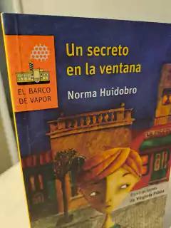 Libro: "Un secreto en lka ventana" ,Norma Huidobro - El Barco de vapor- +9 años - comprar online