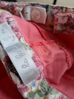 Pantalón rosa cintura regulable - LA FOLIE - Talle 2 años - comprar online