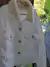 Campera de corderoy blanca con cuello de corderito - SHEIN - Talle XS (34) - comprar online