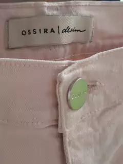 Jean rosa clarito c desflecado abajo - OSSIRA - Talle 30 - Lo Canto • Moda Circular