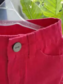 2A | Pollera de jean fucsia cintura regulable - CHEEKY - Talle 2 años en internet