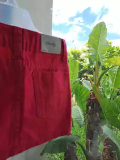 2A | Pollera de jean fucsia cintura regulable - CHEEKY - Talle 2 años - Lo Canto • Moda Circular