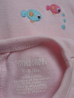 RN | Enterito MC abotonado verde rosa c aplique peces y c de mar-GYMBOREE-RN. - tienda online