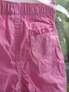 3M | Pantalón rosa cintura elástica , voladitos abajo- Talle 3 meses - comprar online