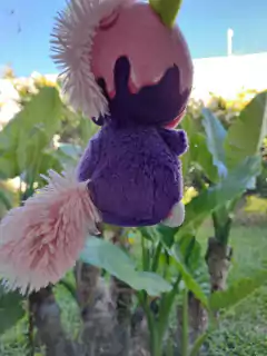 Peluche violeta y celeste unicornio simil TY - NICIDOOS - - Lo Canto • Moda Circular