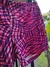 Short eñastizado estampa rayas en fucsia y violeta y estrellitas doradas- DANSKIN - Talle L (10-12 años) en internet