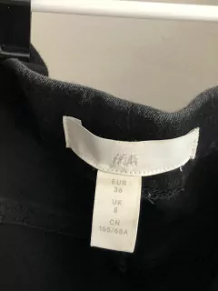 Jegging negro. HYM. Talle 36. 35 cm de cintura sin estirar. Cintura elástica. - comprar online