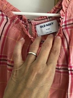 10/14A | Blusa con manguitas tonos rosados. OLD NAVY. Talle 14. Va para 10 años. en internet