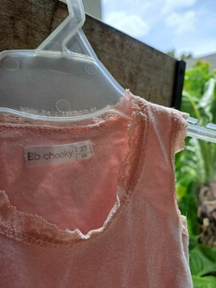 1/3M | Body SM rosa c bordes de encaje - CHEEKY - Talle XS (1a3 meses) - comprar online