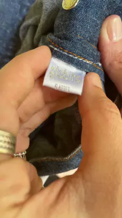 6M | Campera de jean. Globito. 6 meses. en internet