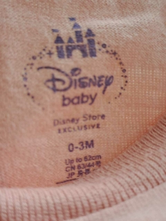 0/3M | Remera MC salmón "La Sirenita" glitter- DISNEY - Talle 0a3 meses en internet