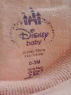 0/3M | Remera MC salmón "La Sirenita" glitter- DISNEY - Talle 0a3 meses en internet