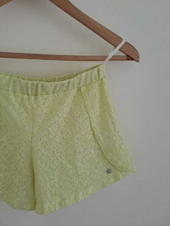 14A | Short de encaje amarillo - KOSIUKO - Talle 14 años - comprar online