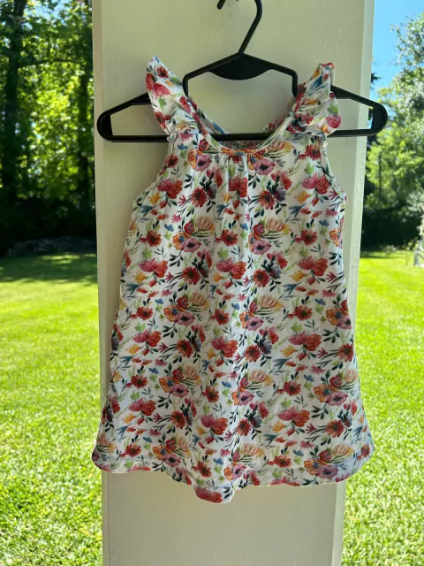 12/18M | Musculosa con voladito y flores o vestido, Me Everyday. 12/18 meses.