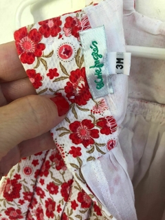 3M | Vestido con flores rojas. EL CORTE INGLÉS. 3 meses. - comprar online