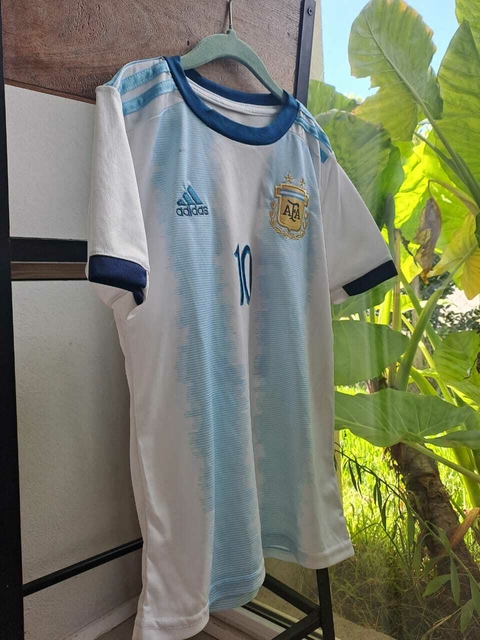 10A | Outlet- Remera deportiva de Argentina 10 (2 **) - ADIDAS - Talle 10