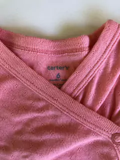 6M | Saquito de algodón cruzado con botones. CARTERS. 6 meses, en internet
