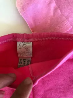 0/3M | Set- Body ML rosa y pantalón de algodón. CARTERS y GRISINO. Recién Nacido. 0/3 meses. en internet