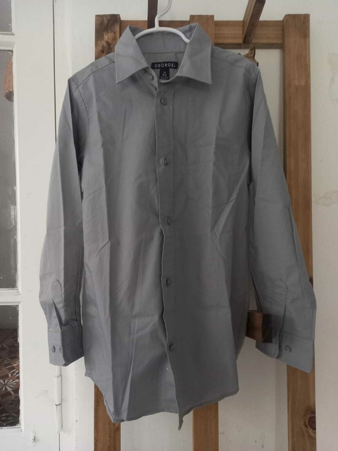 10/12A | ALE- Camisa ML gris. GEORGE. 10/12 años.