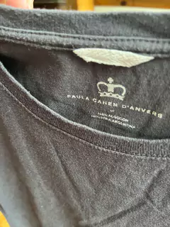 9/10A | Outlet- Remera gris MC. PAULA. Talle 12. Es para 9/10 años. - comprar online