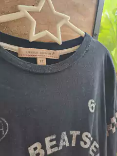 12A | Remera ML nefra c letras beige - HERENCIA ARGENTINA - Talle 12 años - comprar online