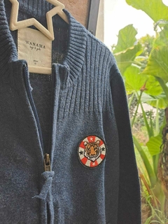 6A | Sweater azul c cierre - WANAMA - Talle 6 años en internet