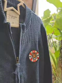 6A | Sweater azul c cierre - WANAMA - Talle 6 años en internet