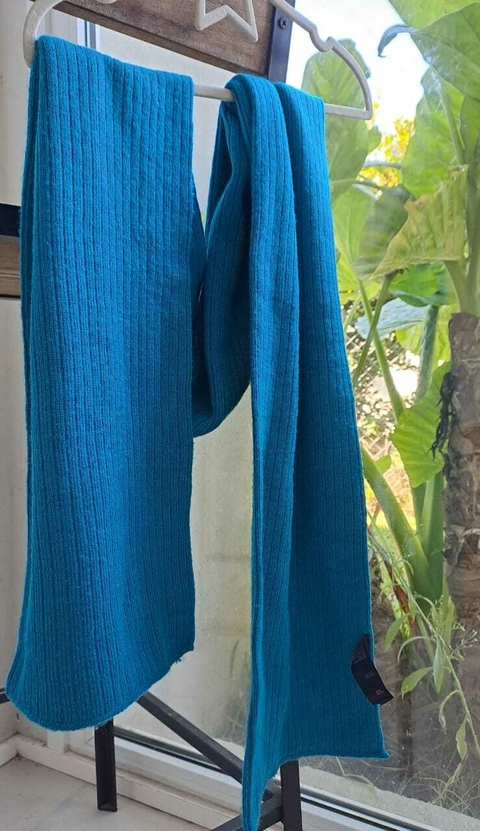 ALELI -Bufanda turquesa de lana - FOREVER 21. TU