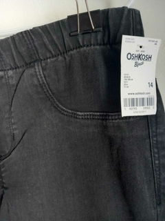 14A | NUEVO- Jegging negro OSHKOSH. Talle 14 años. Tiene 36 cm de cintura. - comprar online