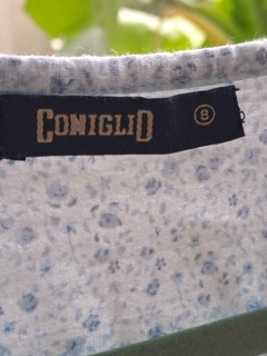 8A | Camisa floreada escote en V, ML - CONIGLIO - Talle 8 años - comprar online