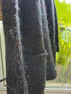 Sweater negro peludito - BACHINO - Talle S de adulto. en internet