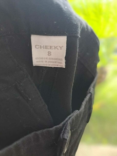 8A | Short negro gabardina - CHEEKY - Talle 8 años - comprar online