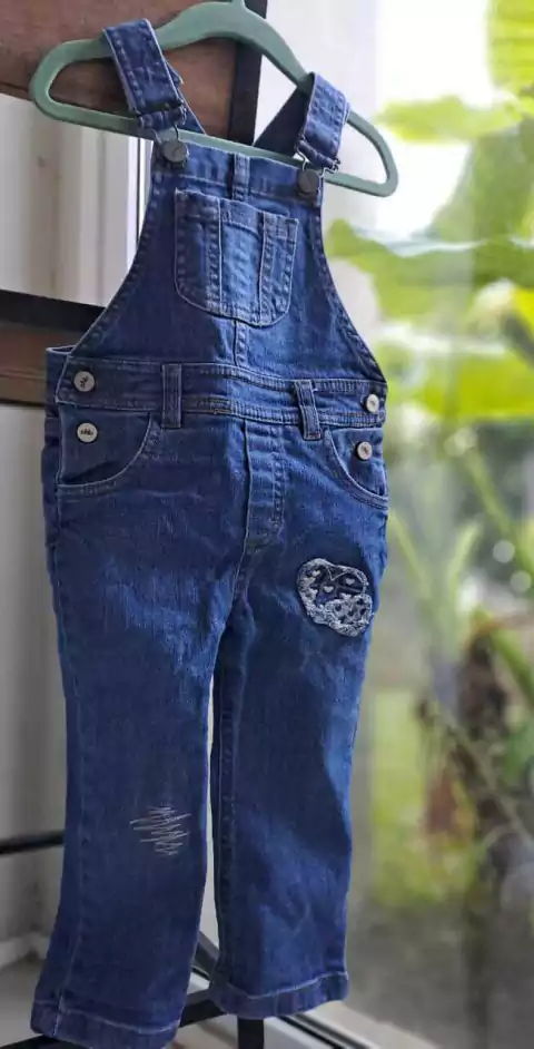 18/24M | Jardinero de jean - CHEEKY - Talle 18 a 24