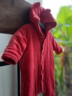 3/6M | Enterito rojo plush -baby GAP- Talle: 3a6 meses en internet