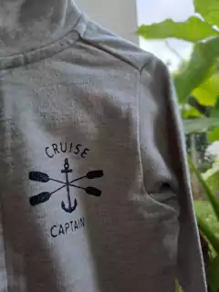 Buzo gris c ancla azul - CARTERS - Talle 24 meses - comprar online