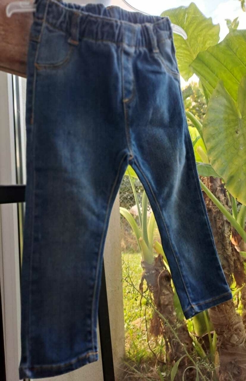 Jean azul cintura elastica - MIMO - Talle XXL (15 a 18 meses)
