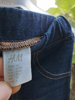 Jean azul elastizado - H&M - Talle 6a9 meses - comprar online
