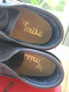 T20 | NUEVOS - Mocasines de cuero azul acordonados - BY MIKO - Talle 20 - tienda online