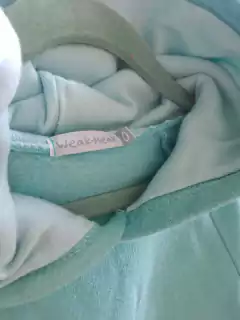 8A | Set: Buzo c capucha+pantalón algodón celeste - WEAK MEAK - Talle 8 años - tienda online