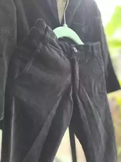 Set: blazer y pantalón pana negro forrado - PAULA CAHEN D ANVERS - Talle 2 años en internet