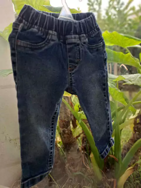 9/12M | Jean con elástico, CHEEKY. 9 a 12 meses, Impecable.