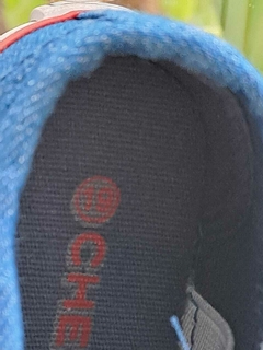 T19 | Zapatillas azules de lona sin cordón. CHEEKY. Talle 19. - comprar online
