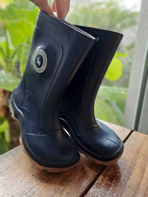 Botas de goma azul . MIMO - Talle 30-31